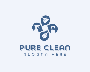 Cleaning Janitorial  logo