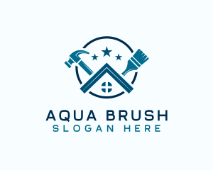 Hammer Brush Renovation logo design