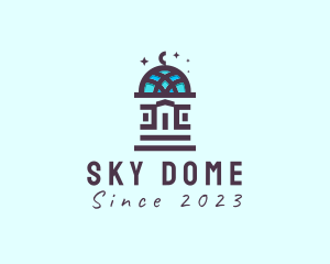 Minimalist Majestic Dome logo design