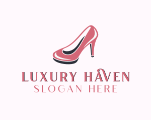 Fashion High Heels logo design