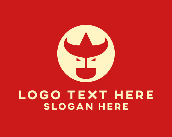 Horns logo example 4
