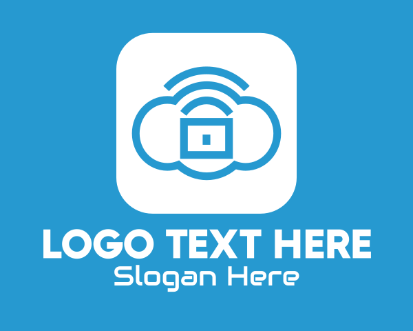 Cloud Service logo example 2