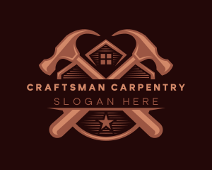 Home Hammer Carpentry  logo design