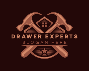 Home Hammer Carpentry  logo design