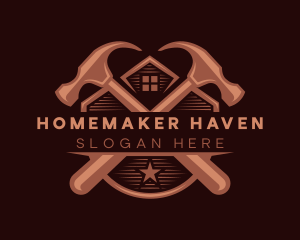 Home Hammer Carpentry  logo design