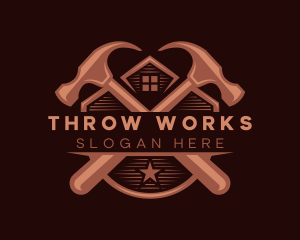 Home Hammer Carpentry  logo design