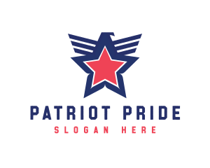 American Eagle Star logo design