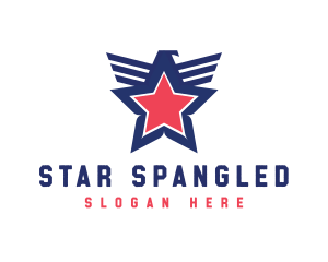 American Eagle Star logo design