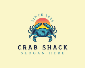 Maryland Blue Crab logo design