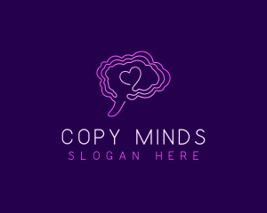 Mind Brain Heart  logo design