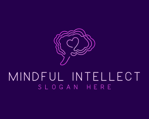 Mind Brain Heart  logo design