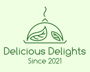 Green Vegan Cuisine logo design