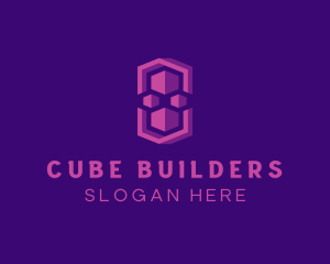 Digital Cube Box  logo design