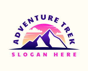 Mountain Peak Adventure logo design