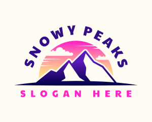 Mountain Peak Adventure logo design