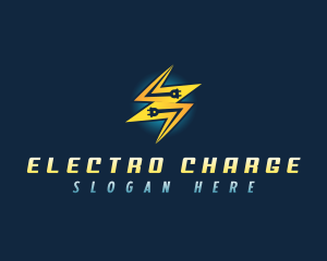 Electric Energy Plug logo design