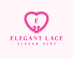 Heart Lace Ribbon logo