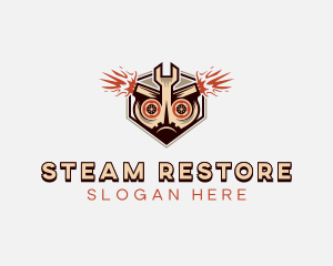 Mechanical Engine Restoration logo design