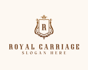 Royalty Shield Hotel logo design