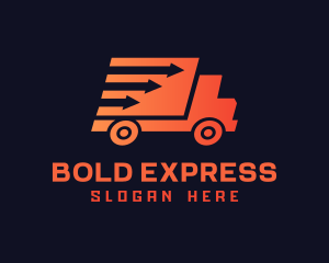 Arrow Express Delivery logo design