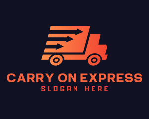 Arrow Express Delivery logo design