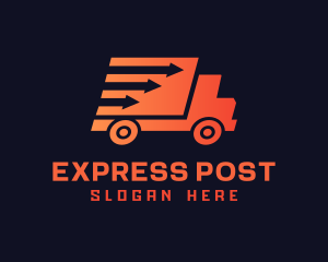 Arrow Express Delivery logo design