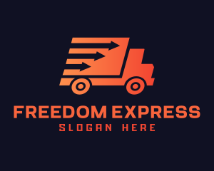 Arrow Express Delivery logo design