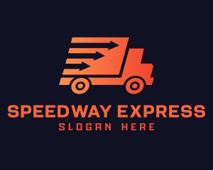 Arrow Express Delivery logo design