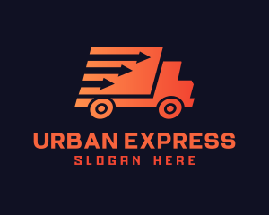 Arrow Express Delivery logo design