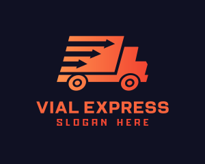 Arrow Express Delivery logo design