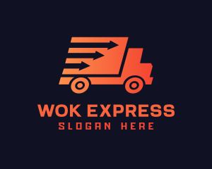 Arrow Express Delivery logo design