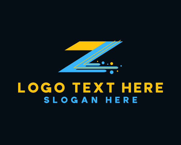 Zig Zag logo example 1