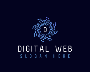 Digital Software Technology logo design