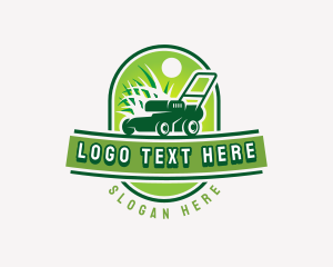 Grass Lawn Cutting logo