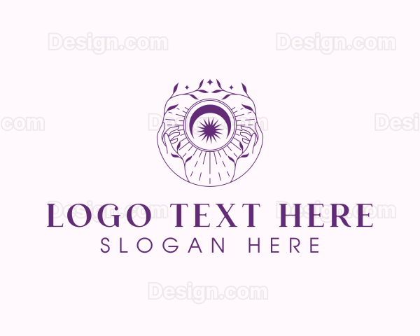 Celestial Hand Boho Logo