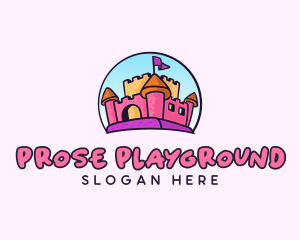 Bounce House Playground logo design