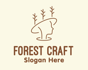 Forest Hat Woman logo