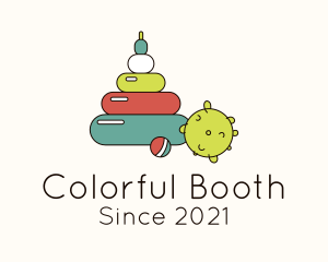 Colorful Toddler Toy logo design