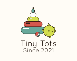 Colorful Toddler Toy logo design