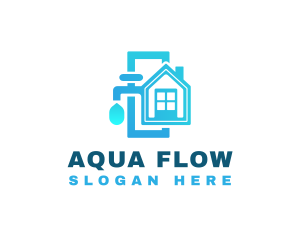 Water Faucet Plumbing logo