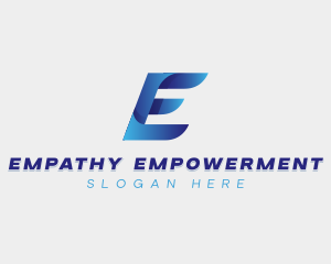 Consulting Firm Letter E logo design