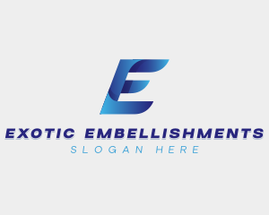 Consulting Firm Letter E logo design