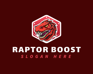 Dinosaur Raptor Gaming logo