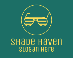 Yellow Summer Sunglasses  logo