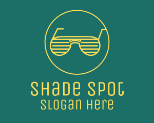 Yellow Summer Sunglasses  logo