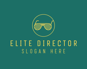 Yellow Summer Sunglasses  logo design