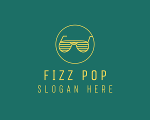 Yellow Summer Sunglasses  logo design