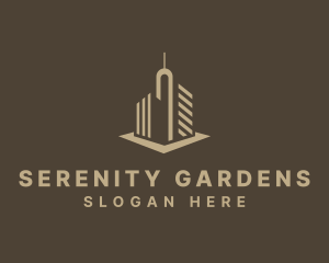 Urban Building Apartment logo design