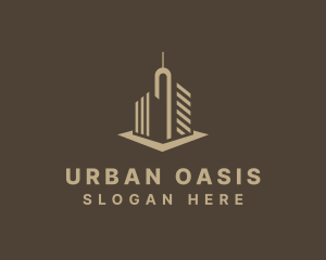 Urban Building Apartment logo design