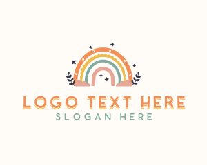 Rainbow Kindergarten Boho logo